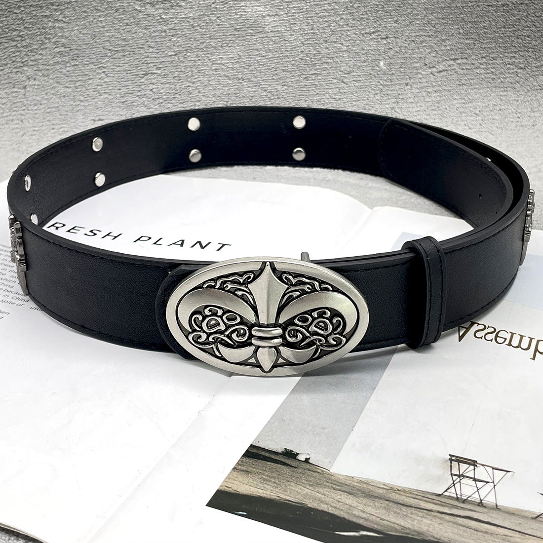 Chh Chrome Heart Belt Sacred Sword Cross Vintage