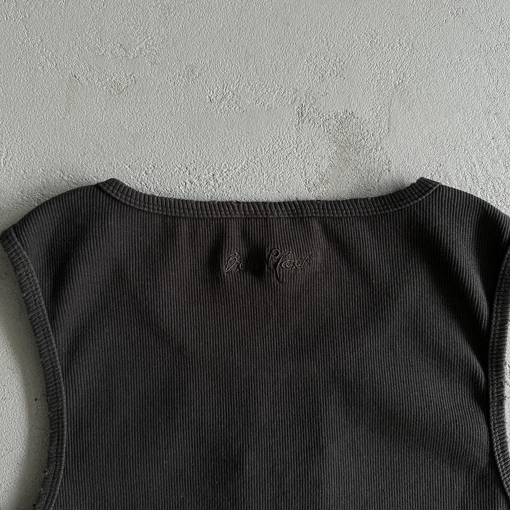 Broken P Mens Washed Ribbde Tank Top